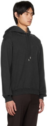 Han Kjobenhavn Black Distressed Hoodie