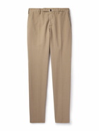 Incotex - Straight-Leg Cotton-Blend Trousers - Neutrals