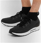 Under Armour - Hovr Reactor Stretch-Knit and Mesh Running Sneakers - Men - Black