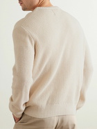 Folk - Waffle-Knit Sweater - Neutrals