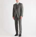 TOM FORD - O'Connor Prince of Wales Checked Wool-Blend Suit Jacket - Gray