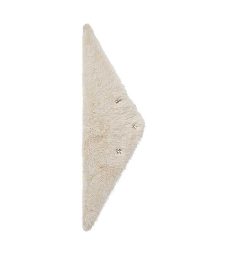 Photo: Simone Rocha Crystal-embellished scarf