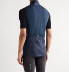 Cafe du Cycliste - Petra Ripstop and Mesh Cycling Gilet - Blue