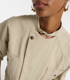 Marant Etoile Nessime cotton and linen jumpsuit