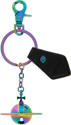 Vivienne Westwood Black 3D Orb Keychain