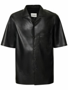 NANUSHKA - Faux Leather S/s Shirt