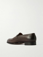 Edward Green - Piccadilly Leather Penny Loafers - Brown