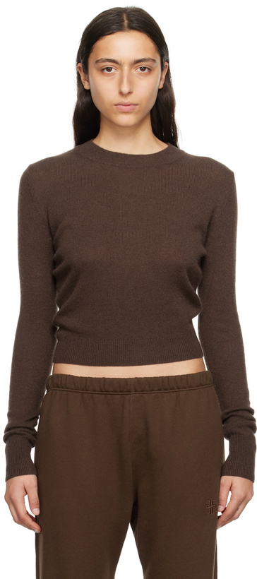 Photo: ÉTERNE Brown Francis Sweater