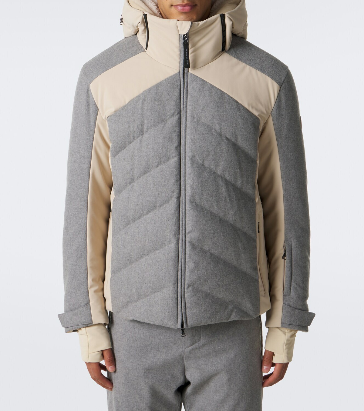 Bogner Flann flannel down ski jacket