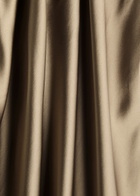 BY Malene Birger Boshan Satin Midi Skirt Light Brown