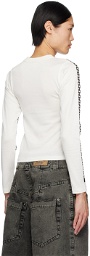 VAQUERA White Printed Long Sleeve T-Shirt