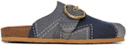See by Chloé Blue Joei Slippers