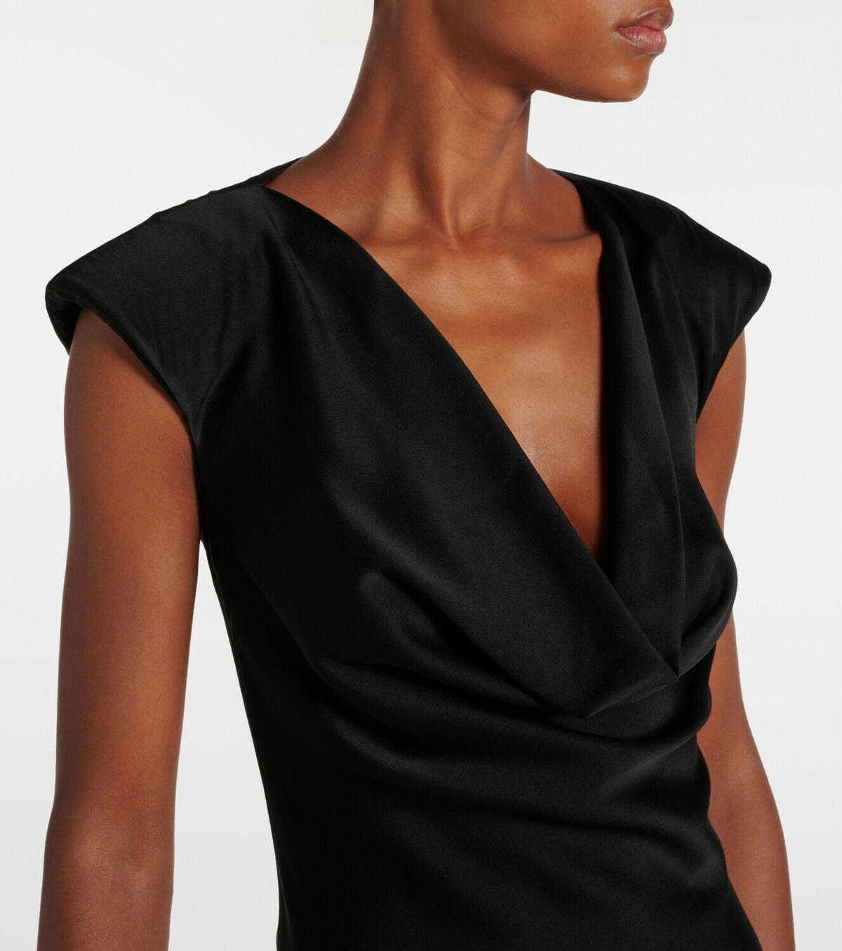 The Row Tefra satin gown