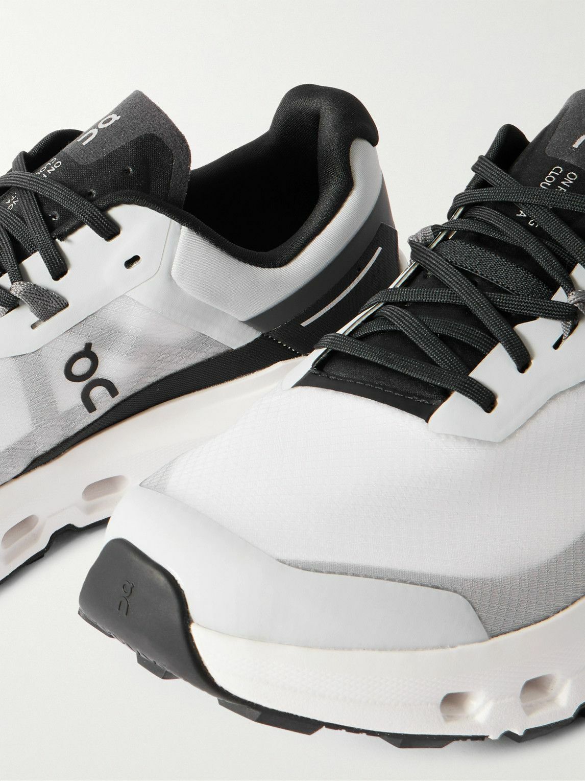 ON - Cloudvista 2 Rubber-Trimmed Ripstop Sneakers - White On