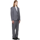 Paul Smith Gray 'The Soho' Tailored-Fit Pinstripe Wool Suit