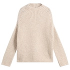 Closed Women's High Neck Sweatshirt in Slit Grey
