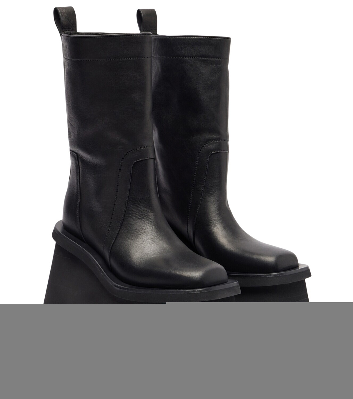靴 rick owens bogun boots Rick Owens 60mm Bogun Boots | Black | FARFETCH