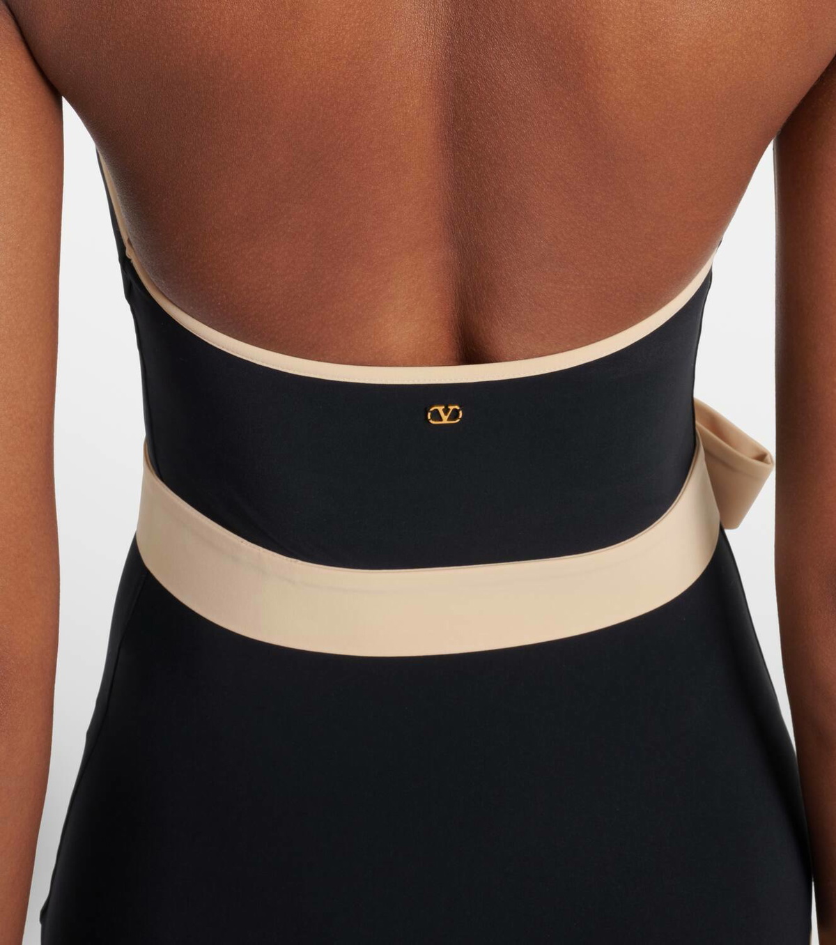 Valentino Escape belted swimsuit