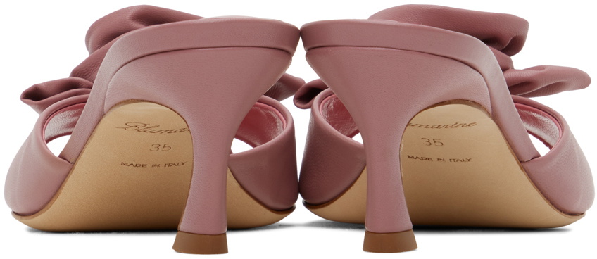 Blumarine Pink Juliet Heeled Sandals