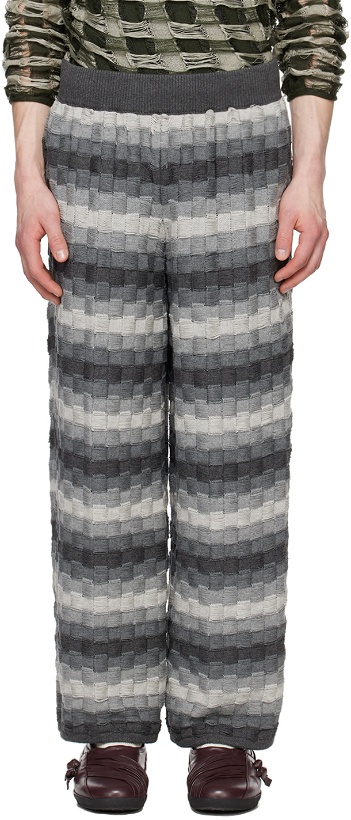 Photo: Isa Boulder SSENSE Exclusive Gray Trousers