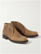 GEORGE CLEVERLEY - Nathan Suede Chukka Boots - Neutrals