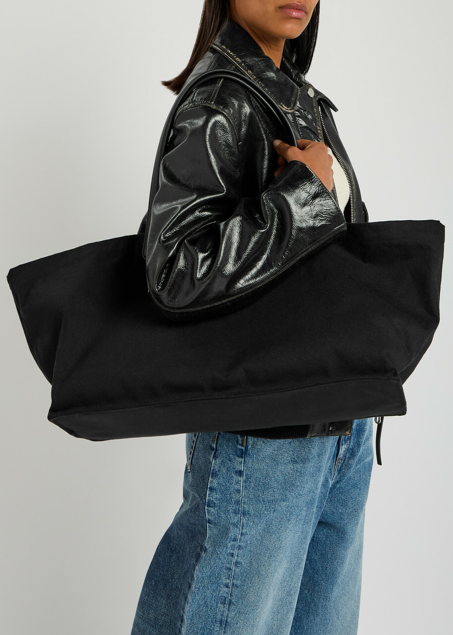 The Row Idaho XL Canvas Tote bag - Black - One Size
