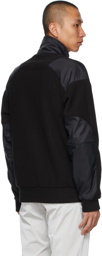 HELIOT EMIL Black Polar Fleece Jacket