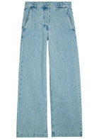 Another Tomorrow Wide-leg Jeans Light Blue