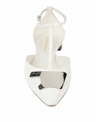 Santoni Womens Ballet flats in White