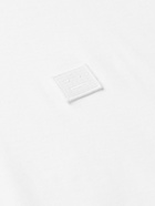 Acne Studios - Nash Logo-Appliquéd Cotton-Jersey T-Shirt - White