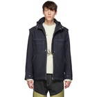 Jacquemus Navy Le Veste Meunier Coat