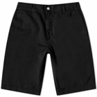 Edwin Men's Gangis Garment Dyed Short in Black