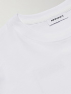 Norse Projects - Daniel Frost Slim-Fit Printed Cotton-Jersey T-Shirt - White