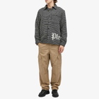 Pleasures Men's Cross Work Shirt in Grey