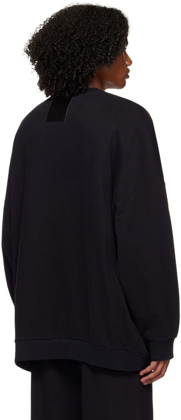 Raf Simons Black 'R' Sweatshirt