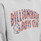Billionaire Boys Club Men's Hibiscus Camo Arch Logo Popover Hoody in Heather Grey