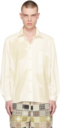 XENIA TELUNTS White Plant Shirt