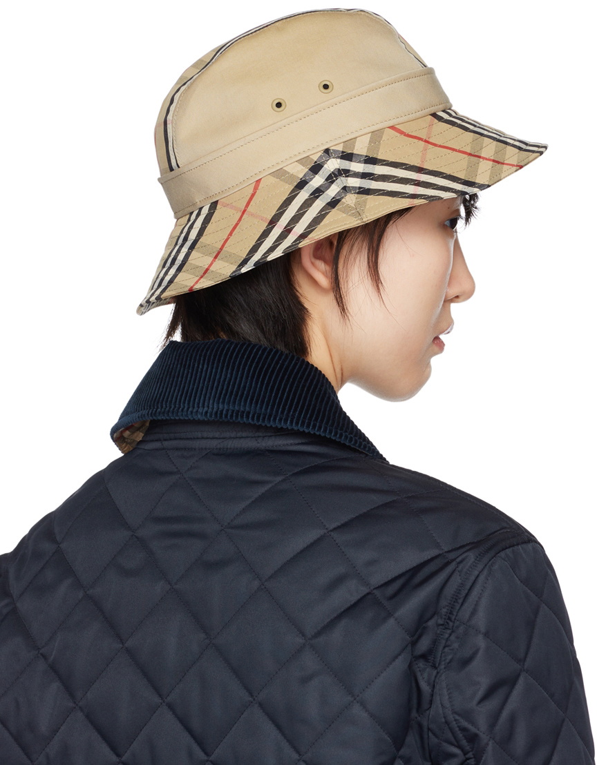 Burberry Beige Supernova Bucket Hat