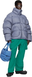 Dingyun Zhang Blue Helmet Tote