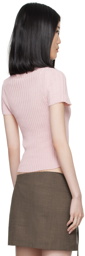 Paloma Wool Pink Panteira Turtleneck