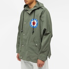 Kenzo Paris Men's Kenzo Target Windbreaker in Dark Khaki