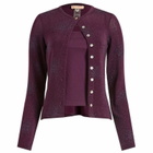 Fruity Booty Women's Isola Sparkly Cardigan Set in Purple