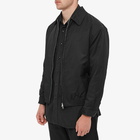 Comme des Garçons Homme Men's Nylon Zip Jacket in Black