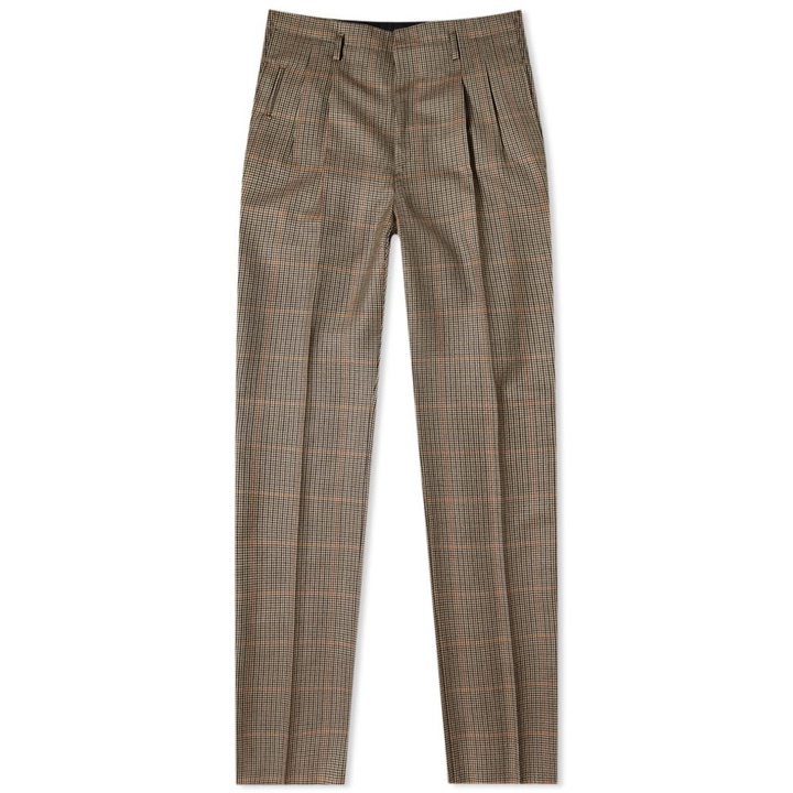 Photo: Lanvin Gun Check Slim Trouser