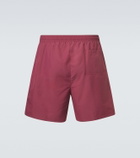 Brunello Cucinelli Logo swim trunks