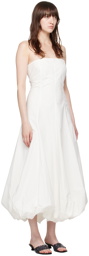 Paloma Wool White Globo Maxi Dress