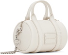 Marc Jacobs Off-White 'The Leather Nano Duffle Crossbody' Bag