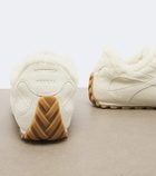 Bottega Veneta Orbit Flash shearling-lined suede sneakers