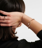 Bvlgari Serpenti Viper 18kt rose gold bracelet with diamonds