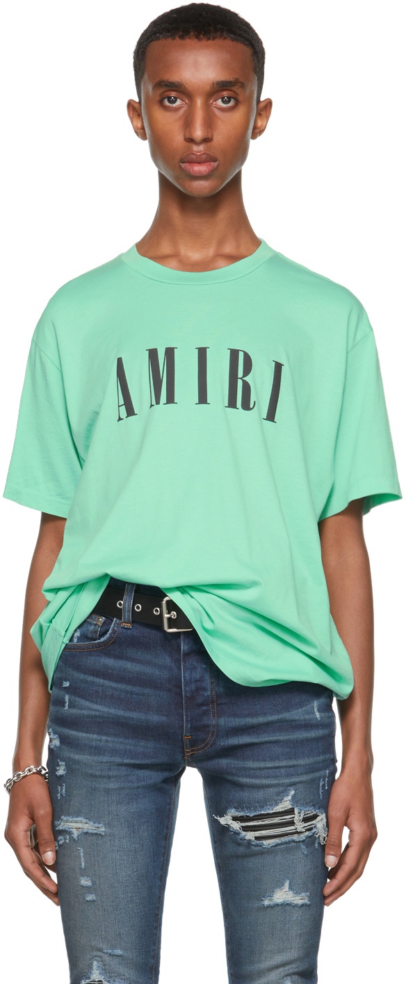 amiri t shirt green